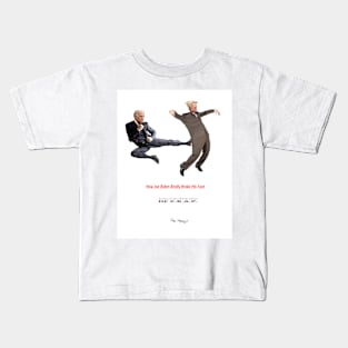 How Joe Biden Really Broke His Foot Kids T-Shirt